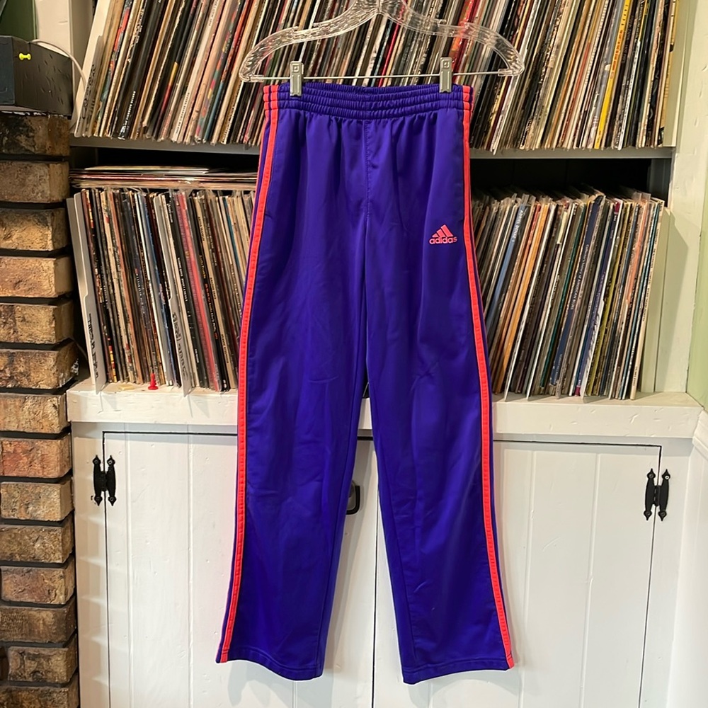 Adidas Track Pants💜🧡